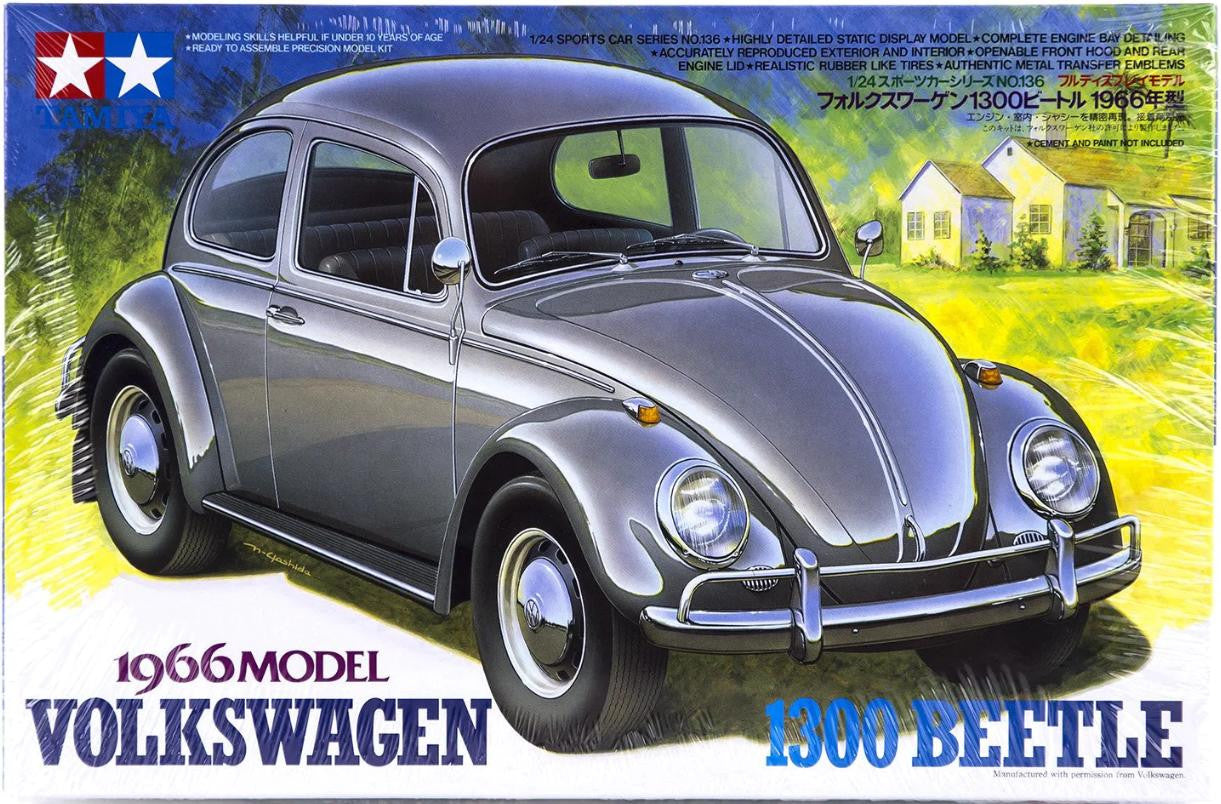 Tamiya 1/24 1966 Volkswagen Beetle 24136